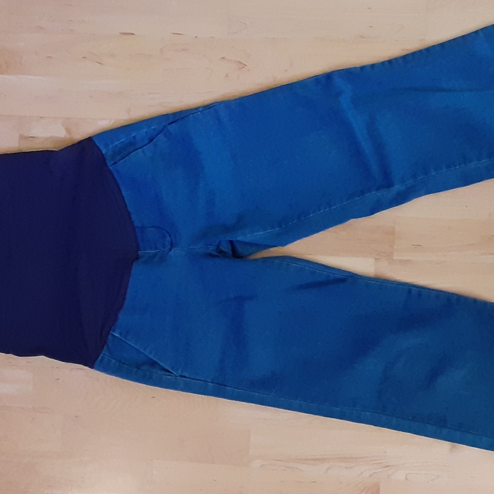 Wide leg maternity pants
